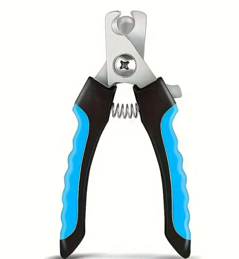 Stainless Steel Pet Nail Clipper with Safety Splash Guard