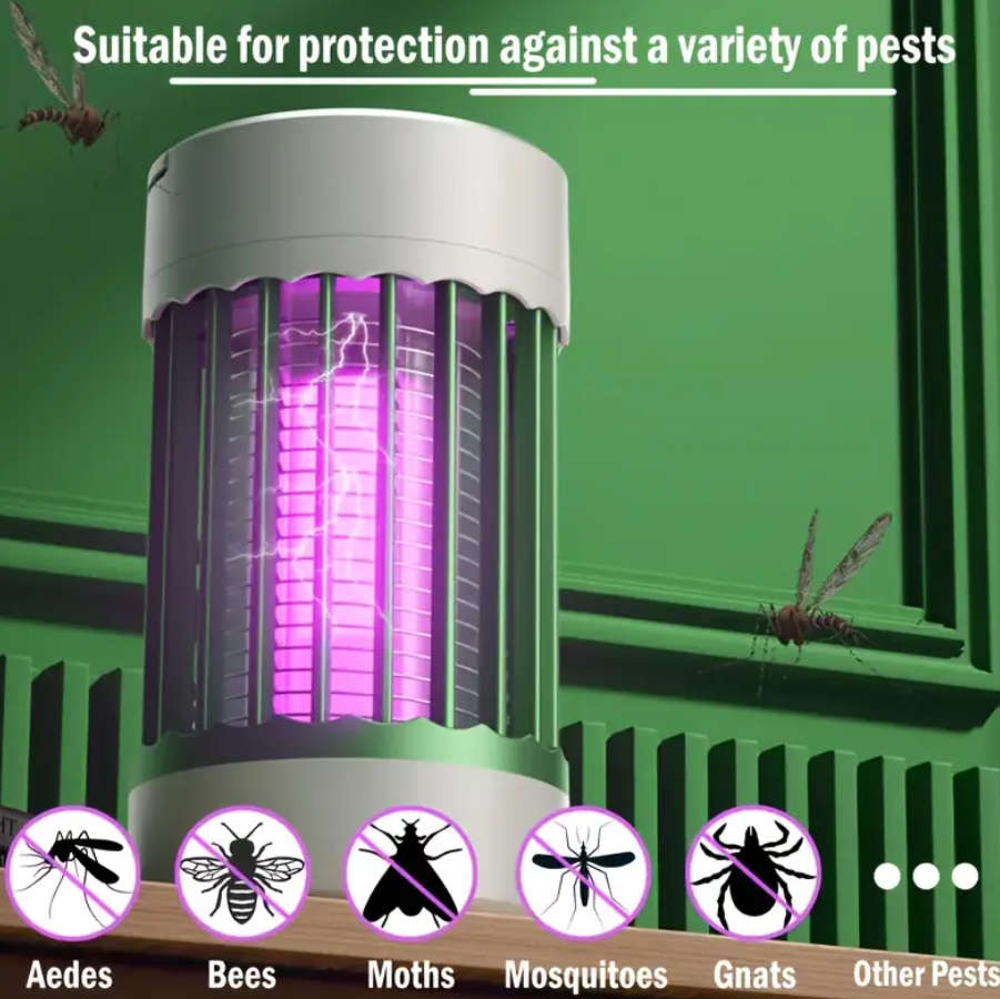 Mosquito Lamp, an Indoor Electronic Device for Catching mosquitos