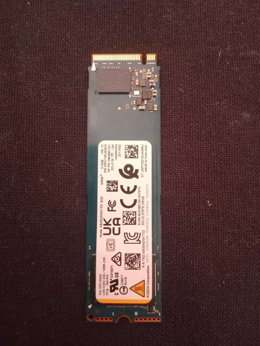 512Gb Nvme Koxia 2280