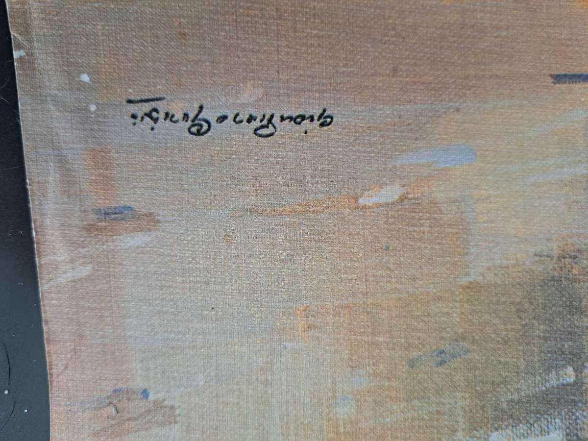 Fisherman seascape print