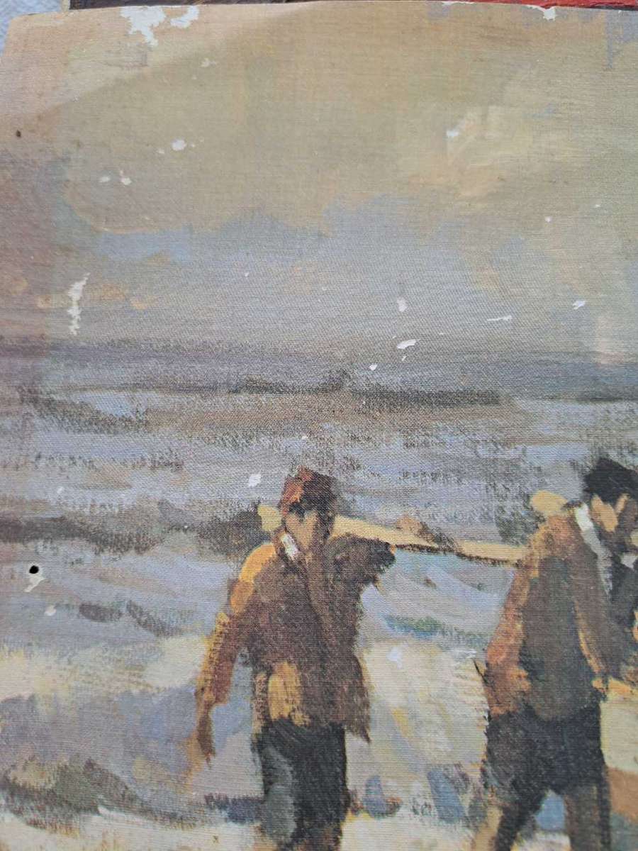 Fisherman seascape print