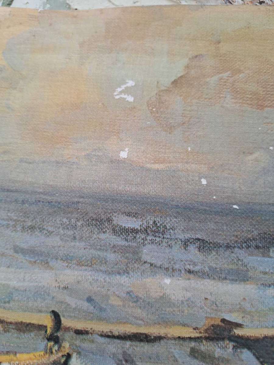 Fisherman seascape print