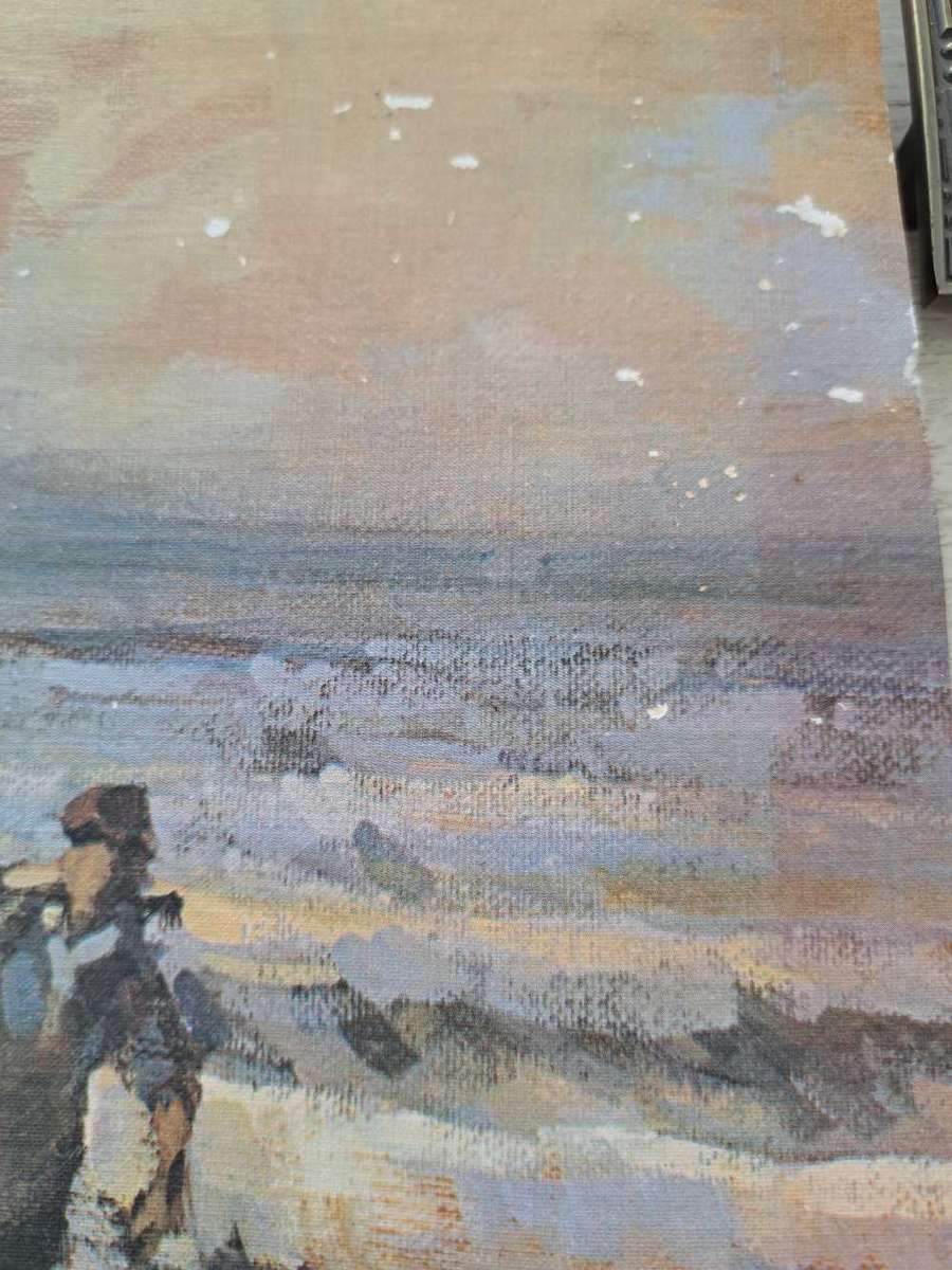 Fisherman seascape print