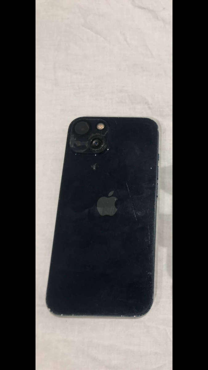 iPhone 13 |used condition 85% battery broken lens
