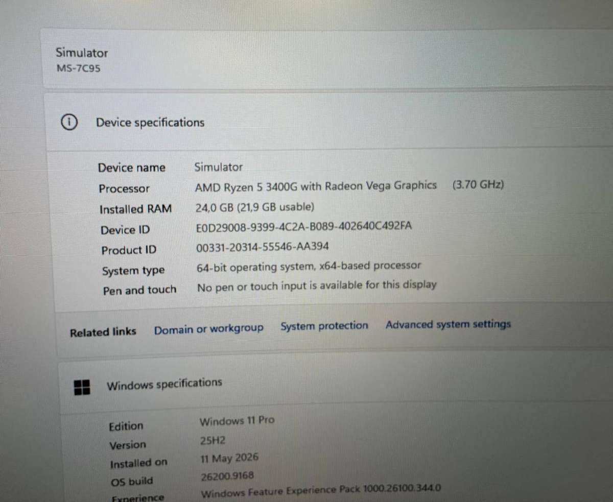 Gaming Desktop With 32 Inch Samsung Curved Monitor