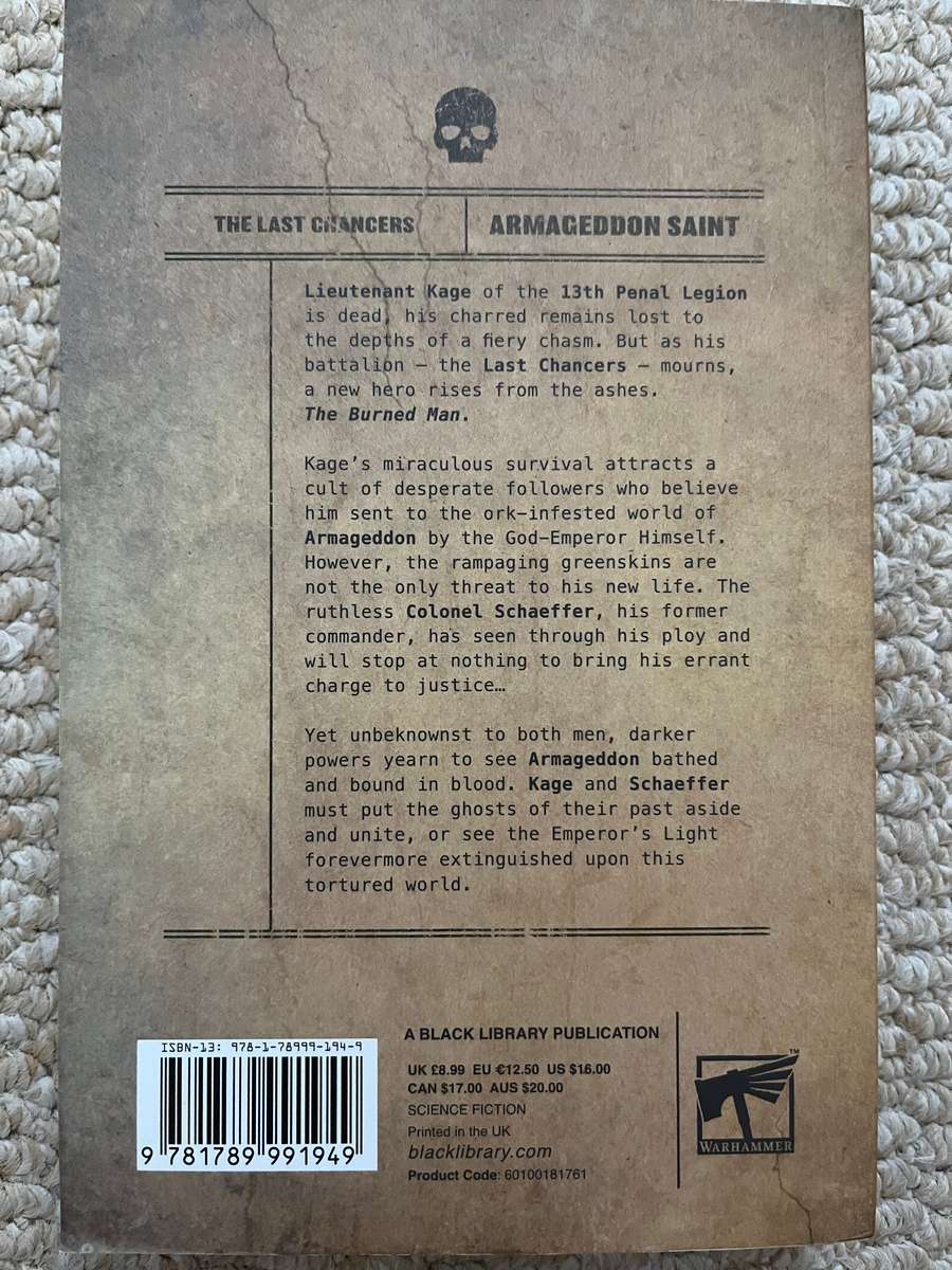 Warhammer 40K Armageddon Saint PB