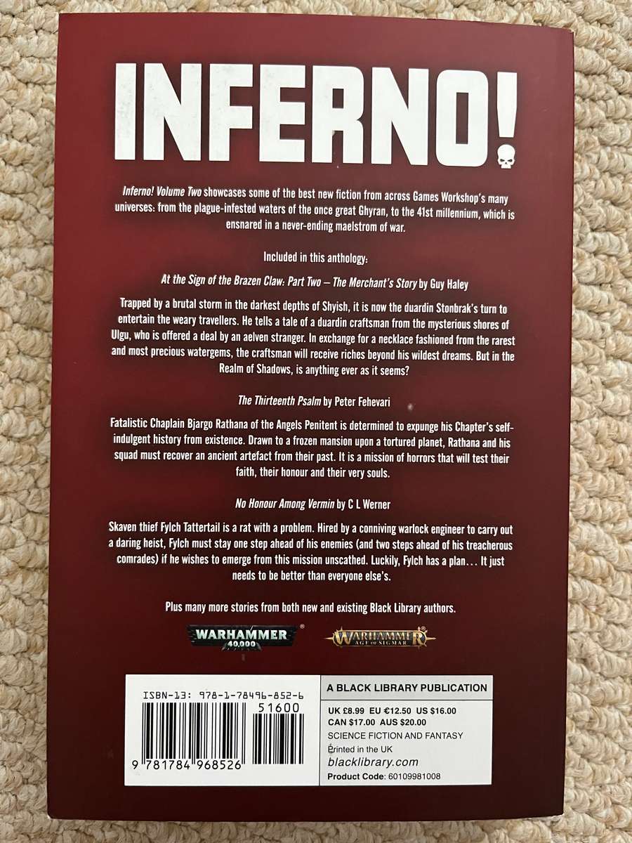 Warhammer Inferno Vol 2 PB