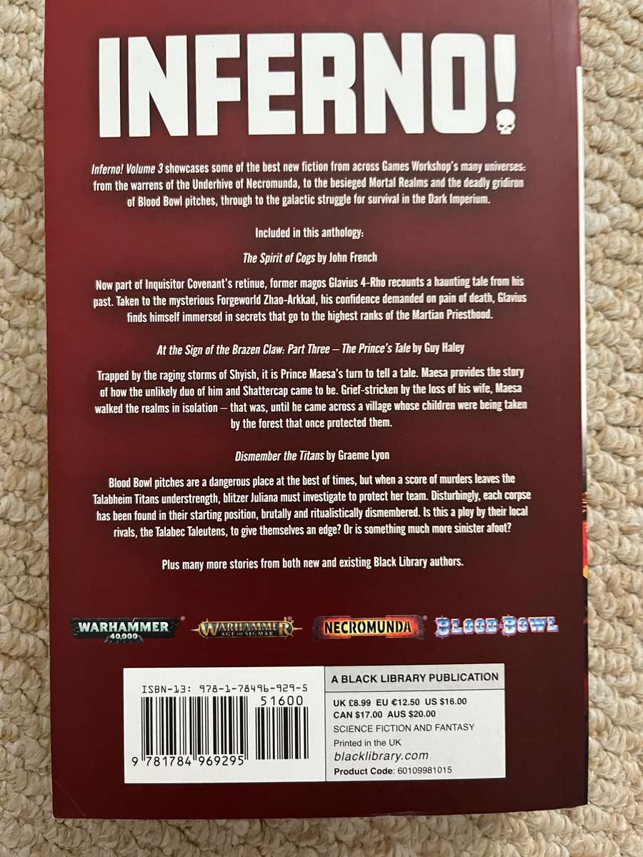 Warhammer Inferno Vol 3 PB