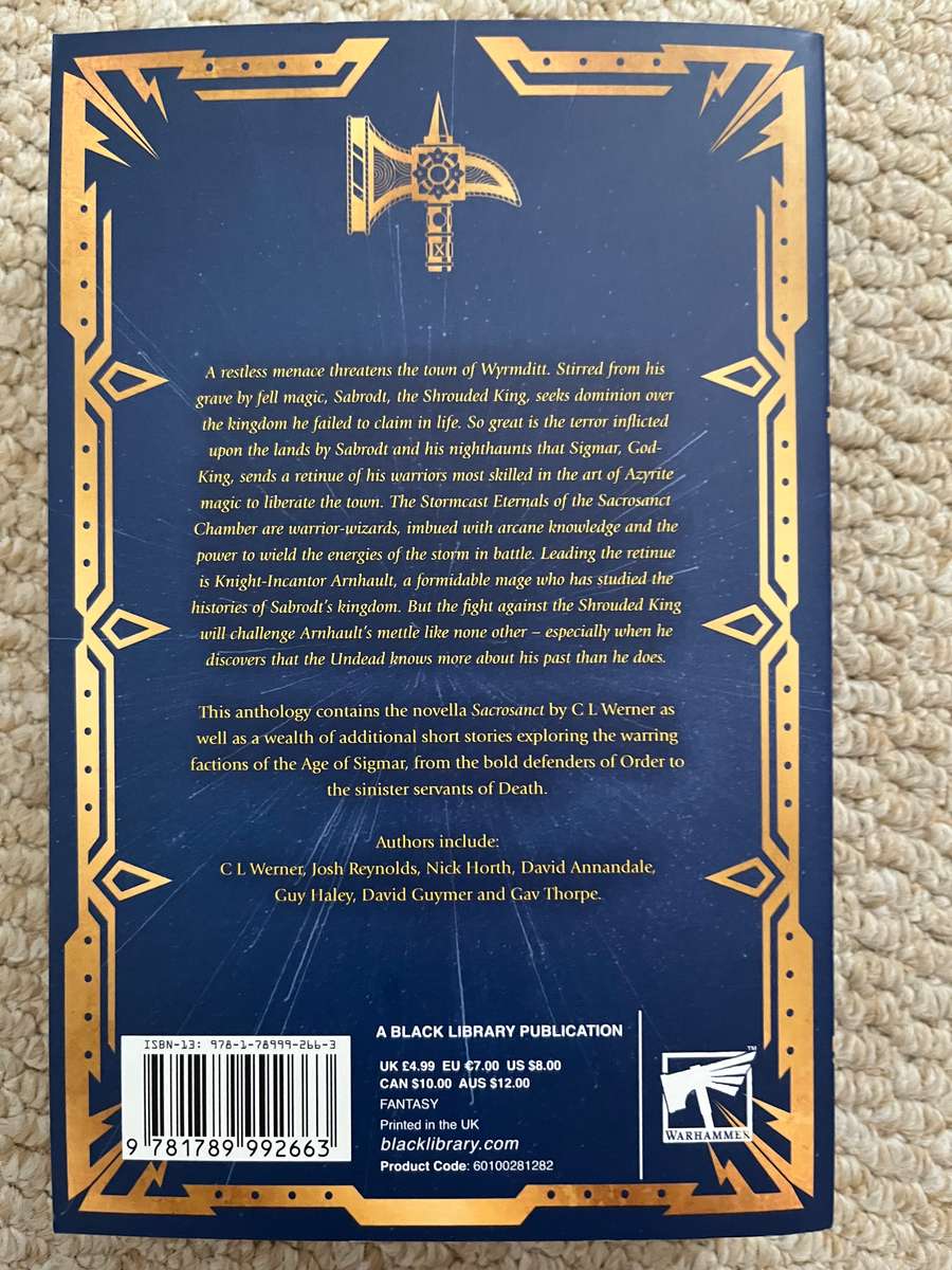 Warhammer Sacrosanct and other stories PB