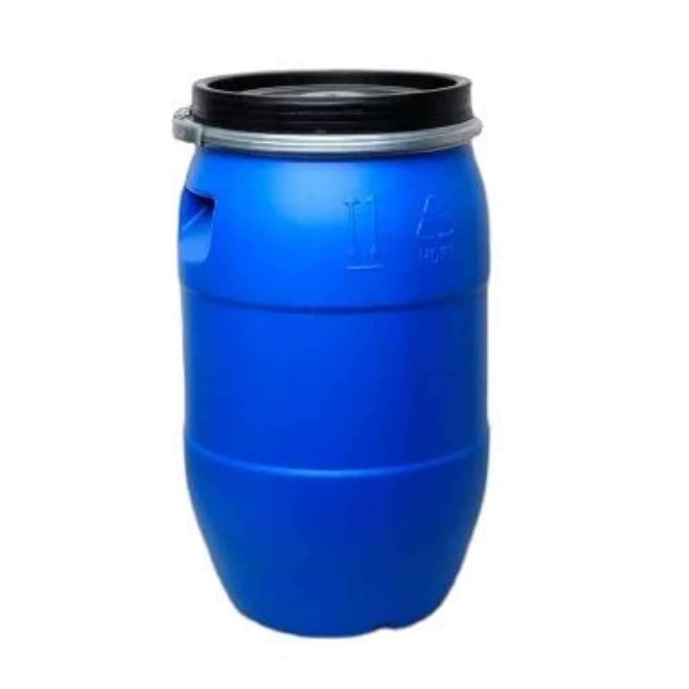 50L Plastic Drums - Lid & Clamp