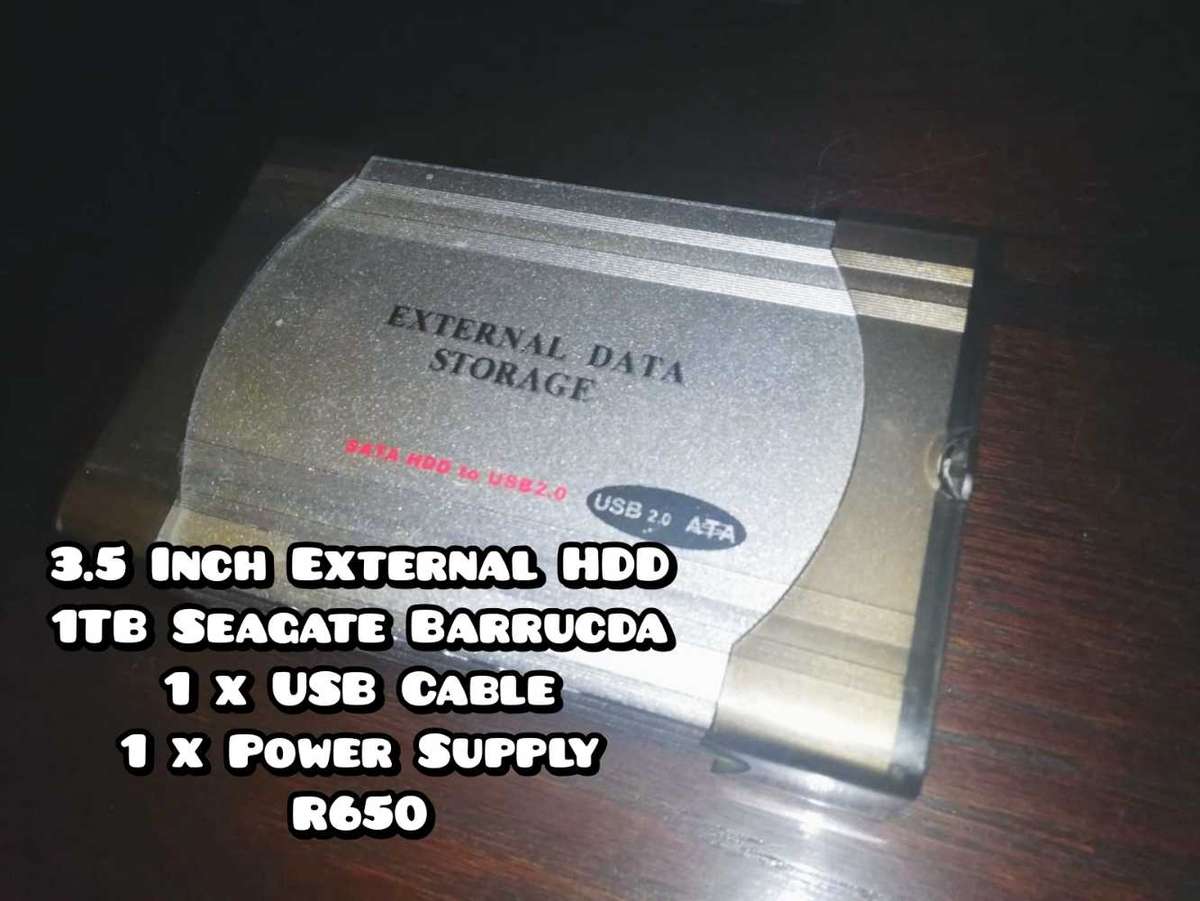 1TB External Hard Drive