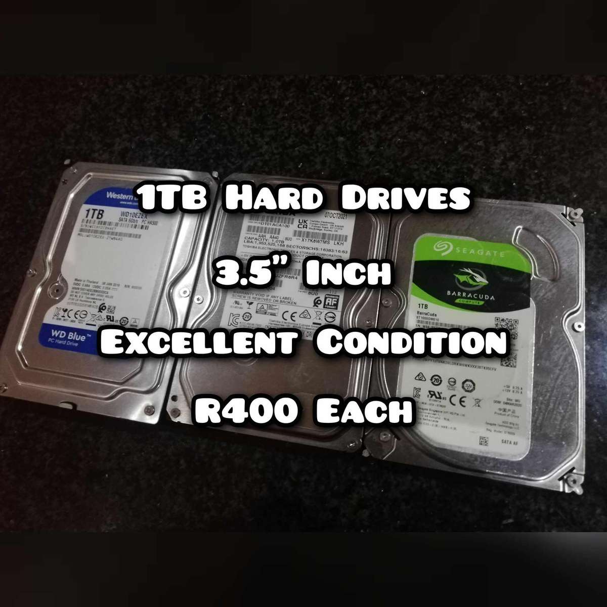 1TB Hard Drives