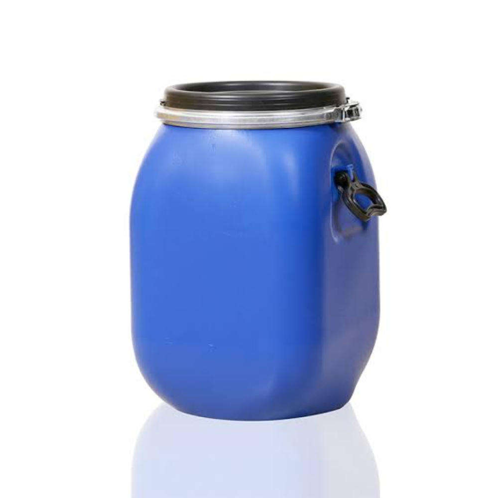 30L Plastic Drums - Lid & Clamp