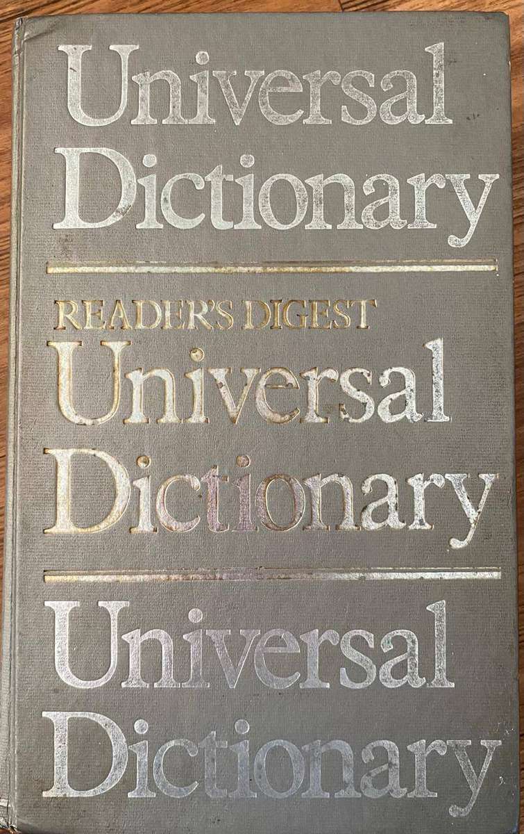 Readers Digest Universal Dictionary - Secondhand