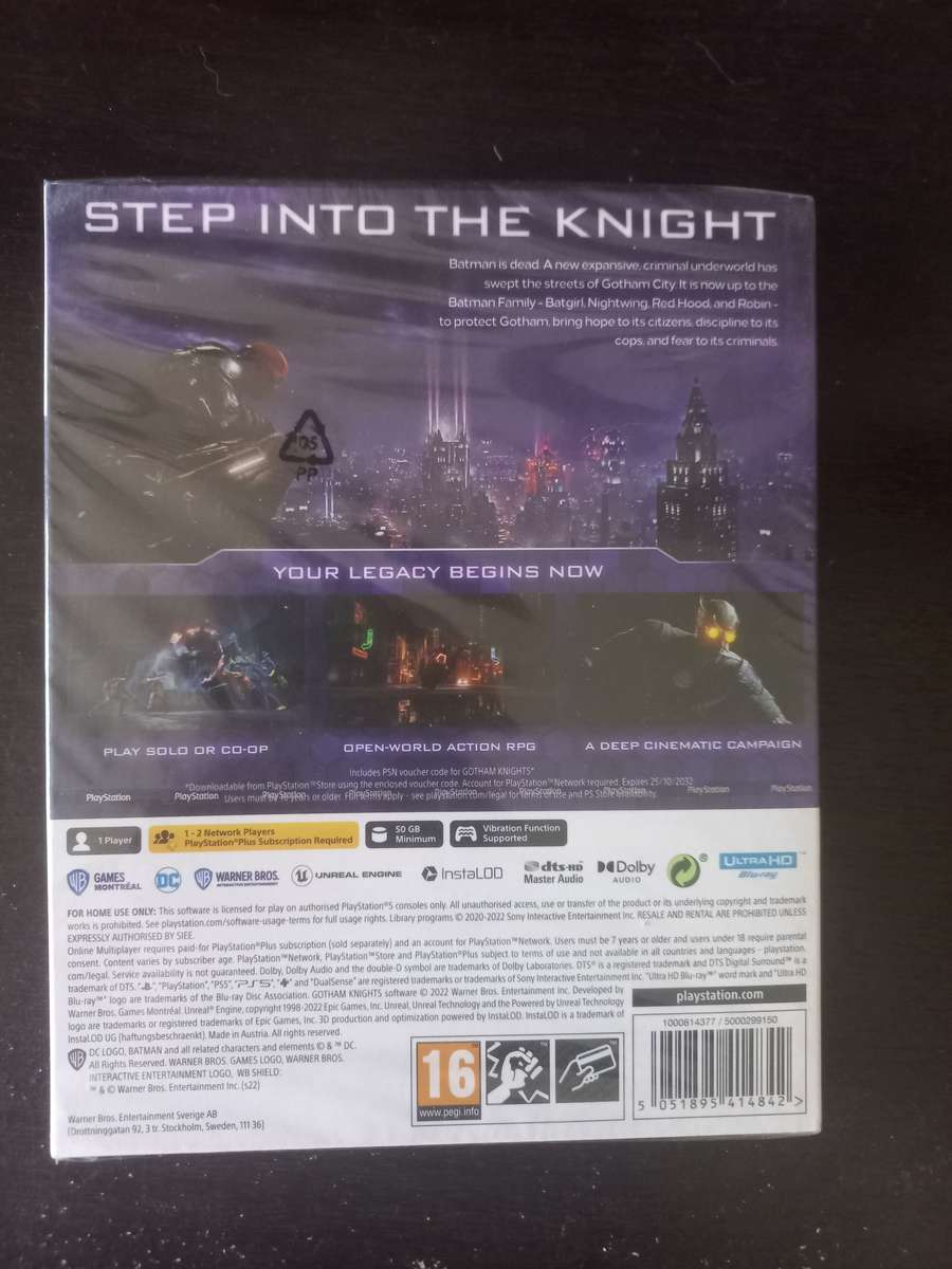 Gotham Knights Special Edition PS5 Brand New!!!