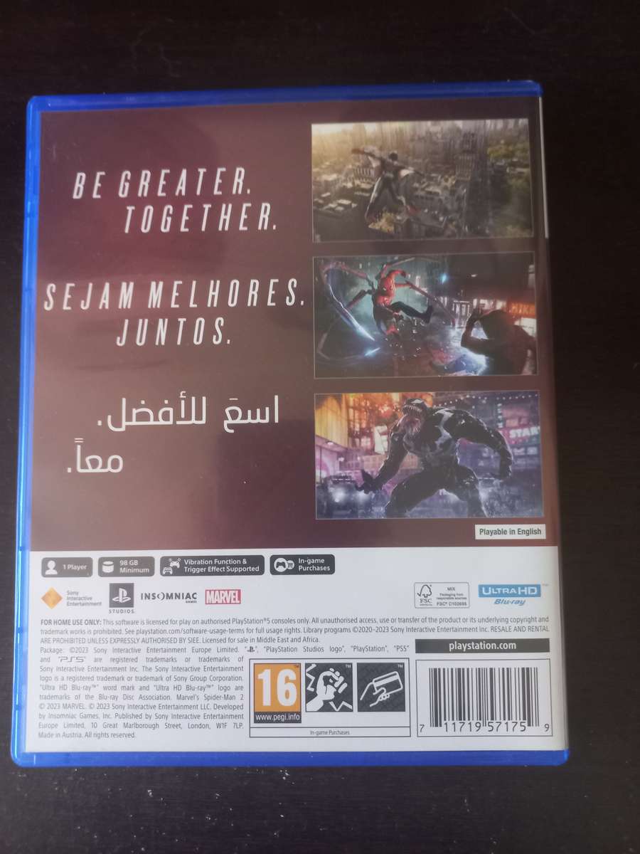 Spider-Man 2 PS5 Excellent condition!!!