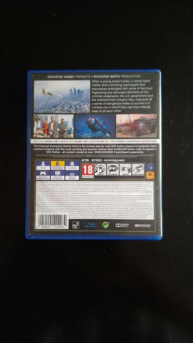 GTAV PS4 PREMIUM EDITION