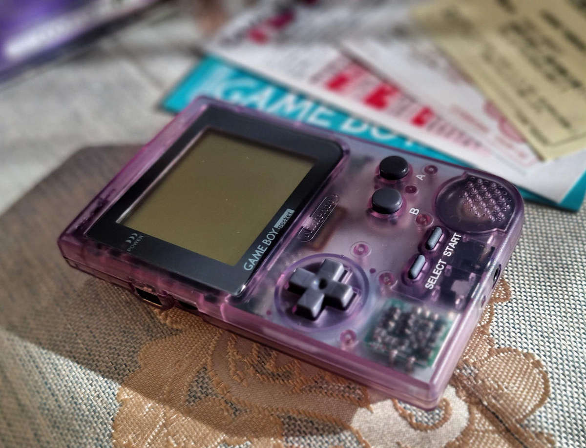 Nintendo Game Boy Pocket (Rare) Atomic Purple Jap Import