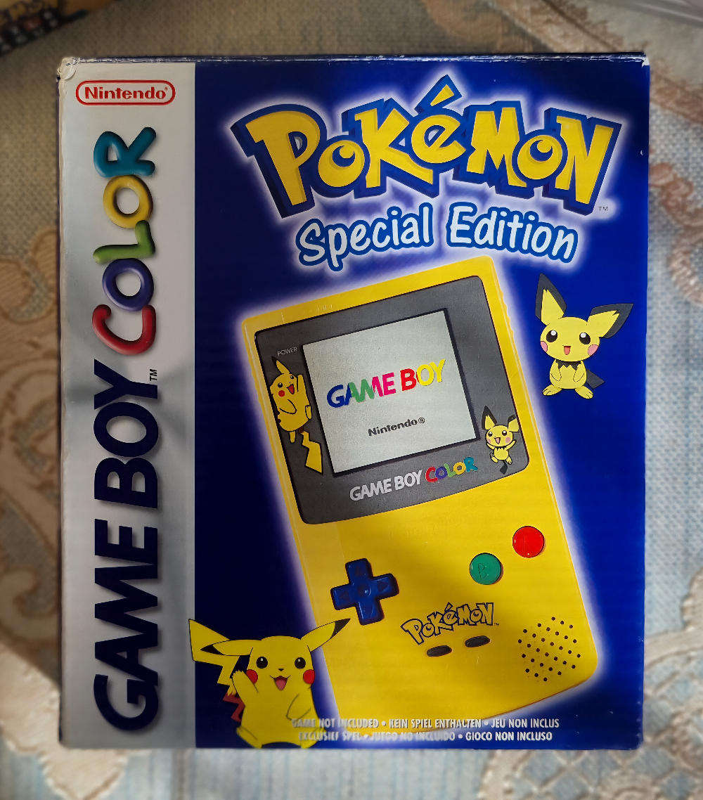 Nintendo Game Boy Color (RARE) Pokemon Special Edition