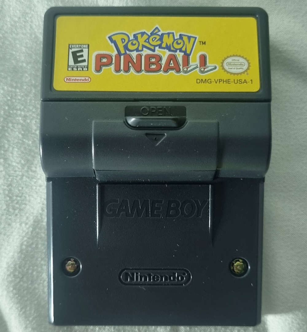 Pokémon Pinball Gameboy Color Game Cartridge