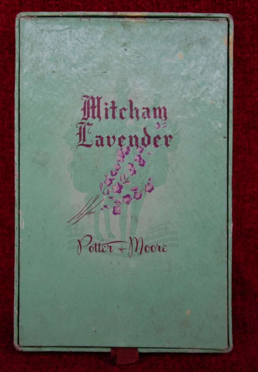 Vintage Potter & Moore Mitcham Lavender Perfume in Box