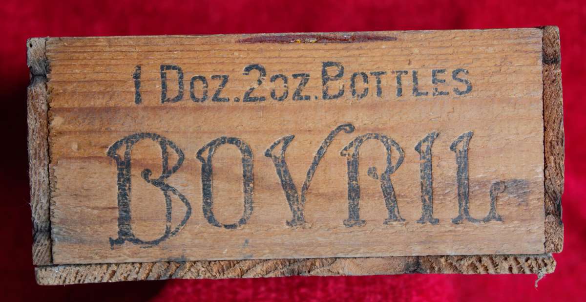 Vintage Wooden "Bovril" Crate