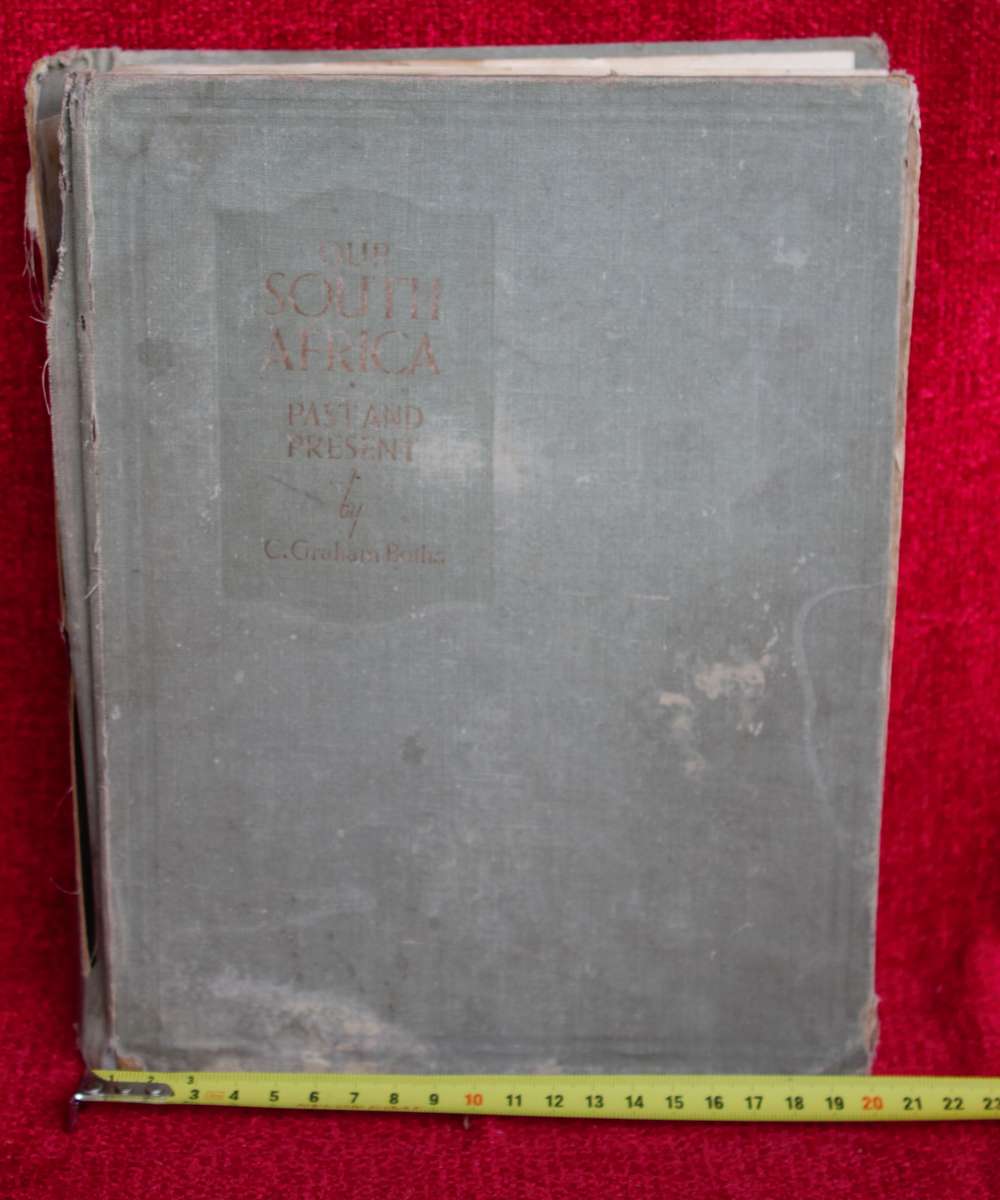 Our South Africa - Past & Present - Unsigned Cigarette Card Album - Full