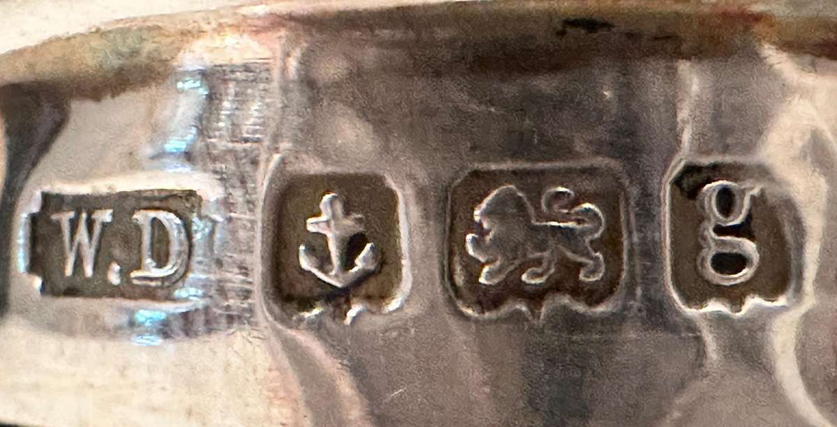 Sterling Silver Exquisite Victorian Birmingham Large Perfume Bottle