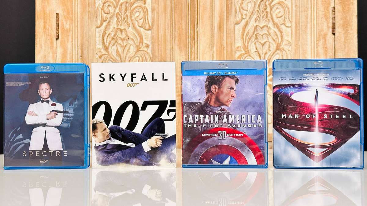 Collectors James Bond 007 Marvel & DC Blu-ray Selection