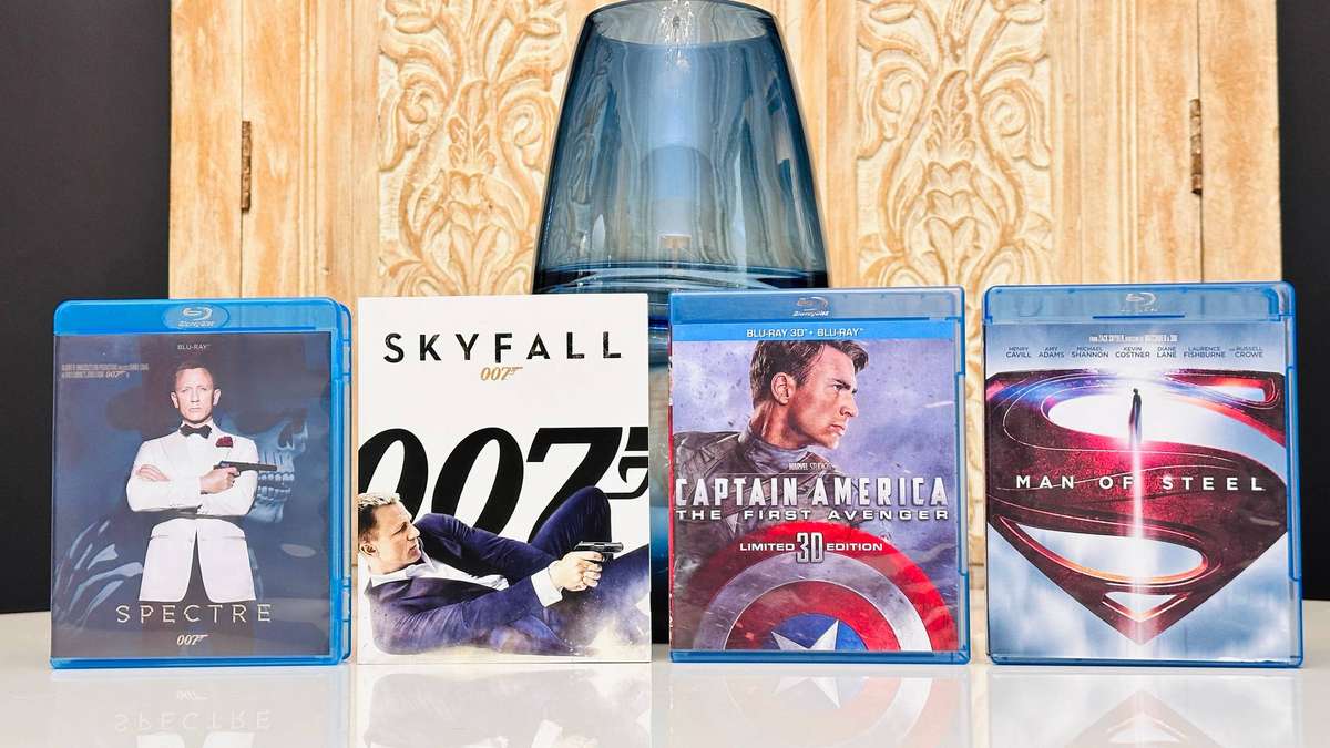 Collectors James Bond 007 Marvel & DC Blu-ray Selection