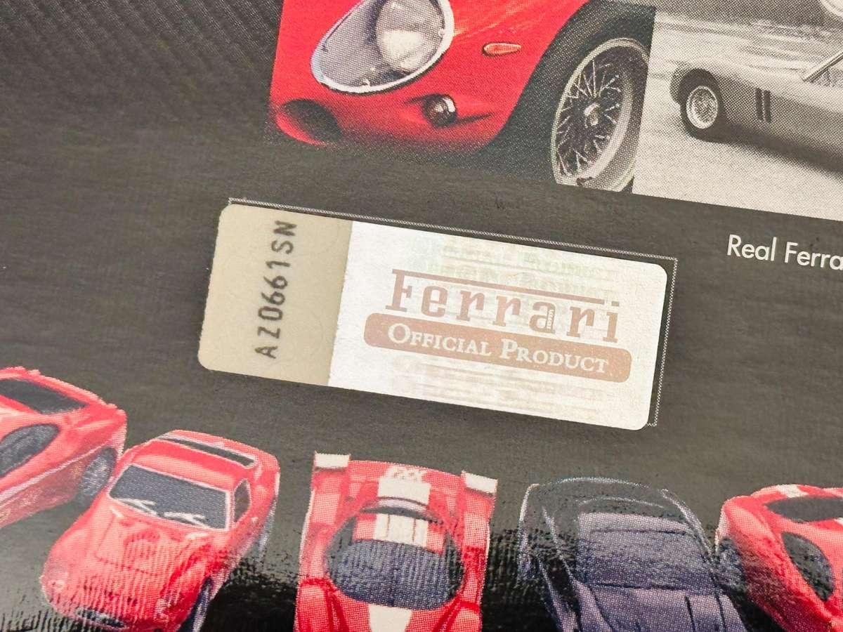 Complete Set of Vintage Ferrari Collectable Model Cars In Original Box