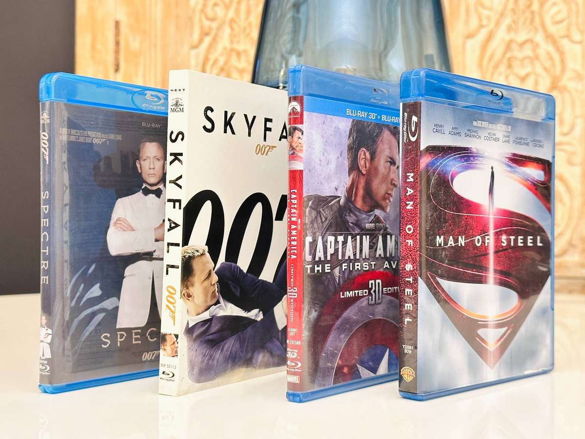 Collectors James Bond 007 Marvel & DC Blu-ray Selection