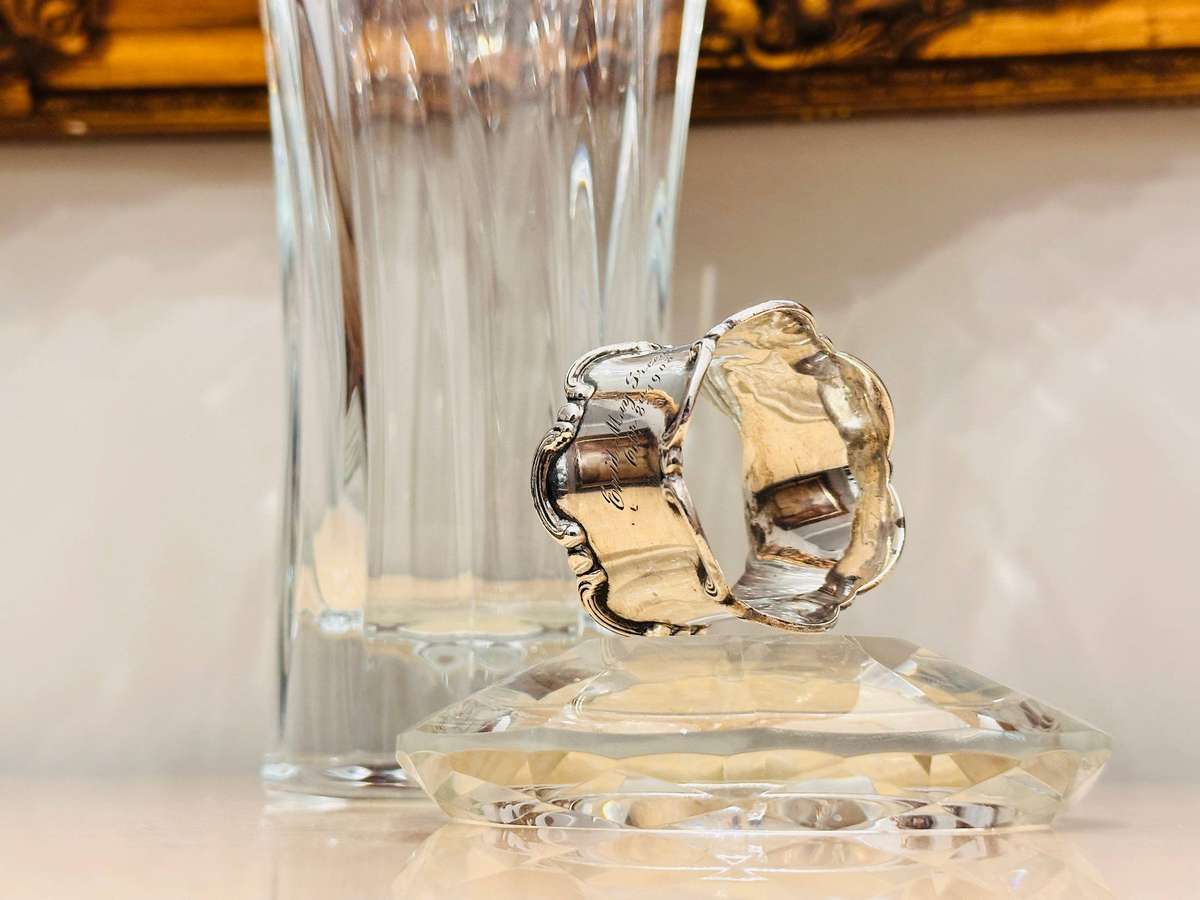Exquisite 1908 Heavy Sterling Silver Vintage Edwardian Collectable