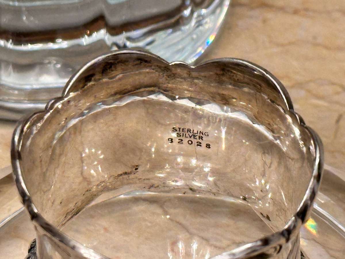 Exquisite 1908 Heavy Sterling Silver Vintage Edwardian Collectable