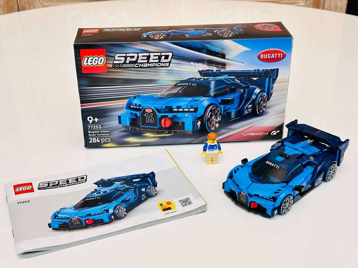 Lego Bugatti Vision Gran Turismo Collectable Model with Original Box