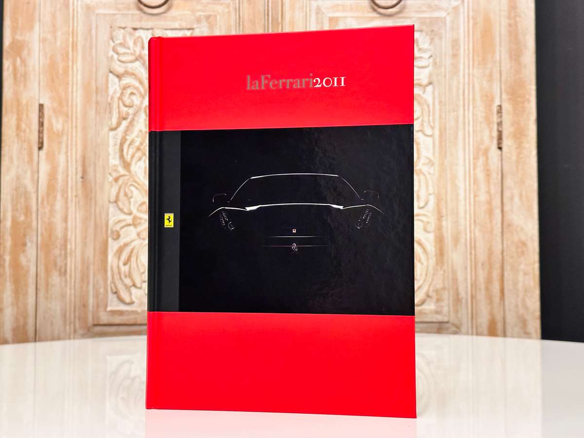 Ferrari La Ferrari 2011 Exclusive Collectors Memorabilia Hard Cover Year Book