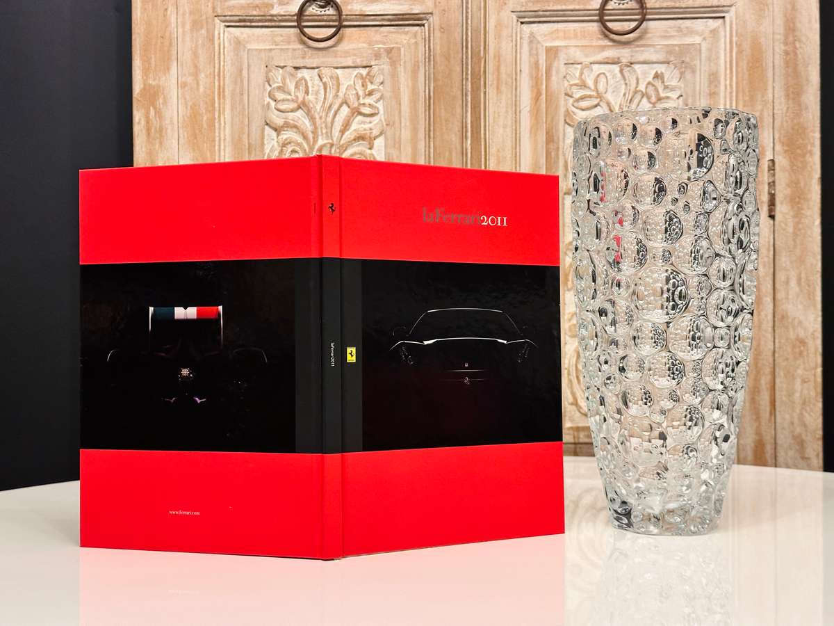 Ferrari La Ferrari 2011 Exclusive Collectors Memorabilia Hard Cover Year Book