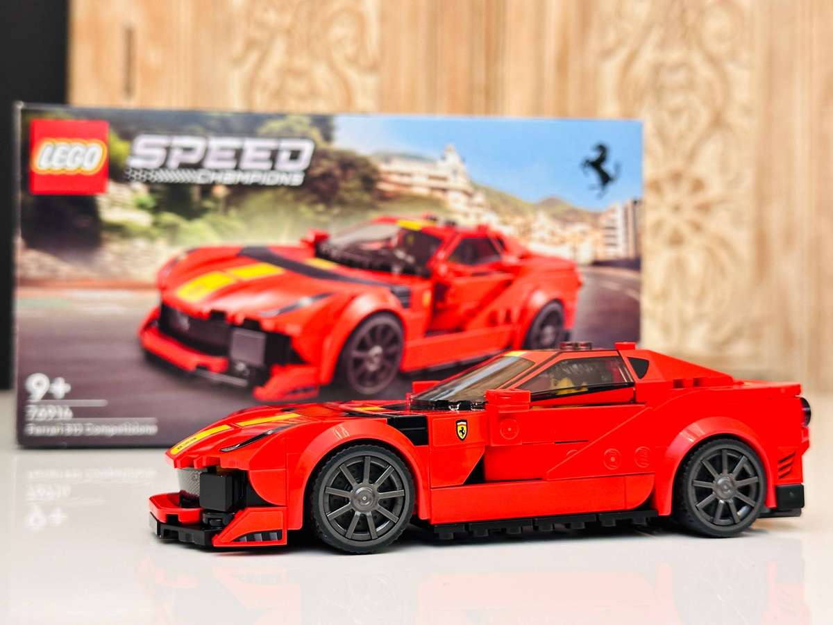Lego Retired Iconic Ferrari 812 Competizione Collectable Model with Original Box