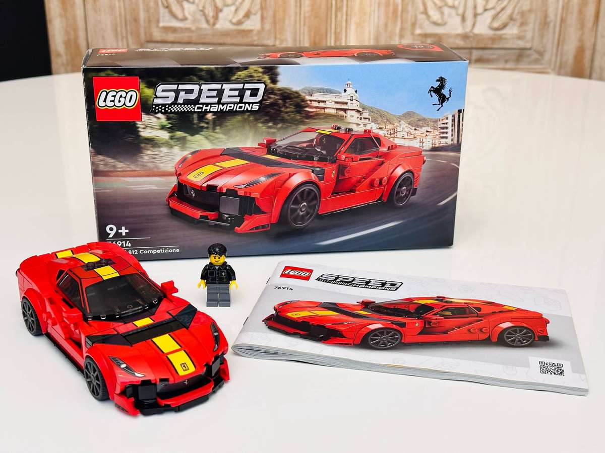 Lego Retired Iconic Ferrari 812 Competizione Collectable Model with Original Box