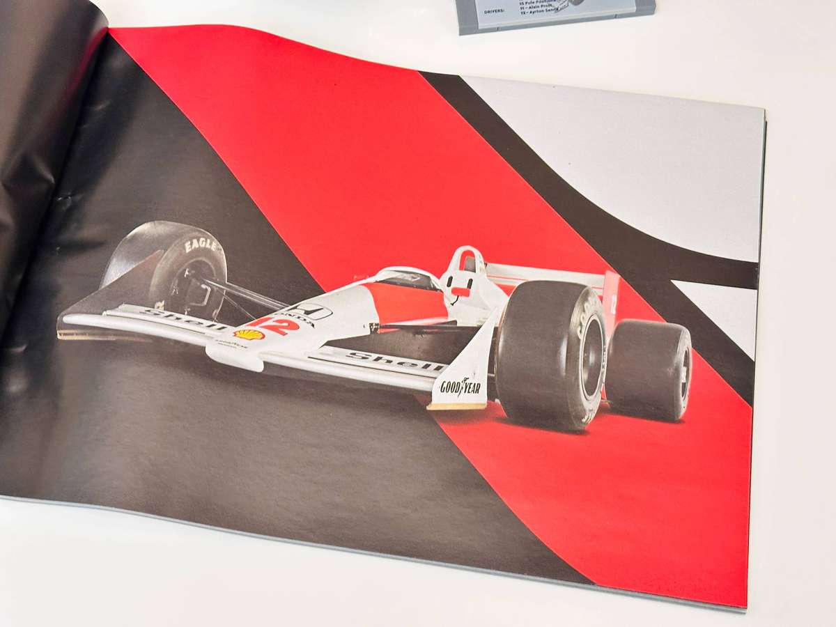 Lego Iconic Ayrton Senna McLaren F1 Collectable Model with Original Box