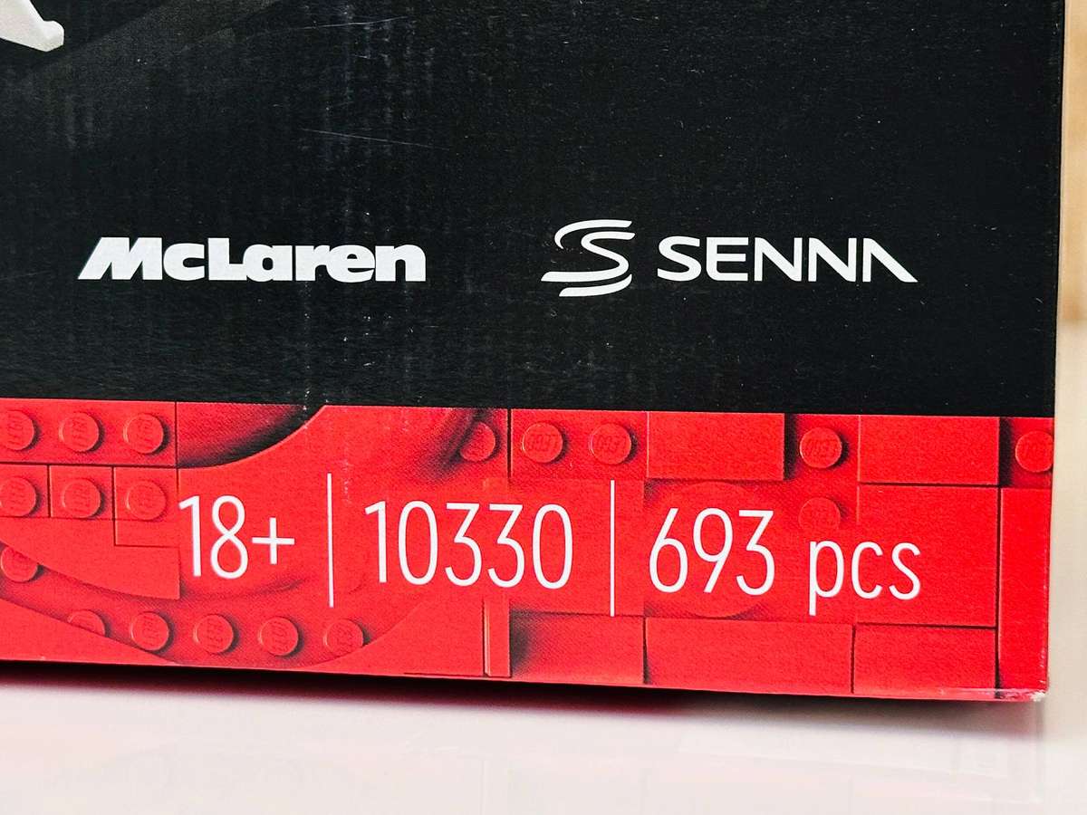 Lego Iconic Ayrton Senna McLaren F1 Collectable Model with Original Box