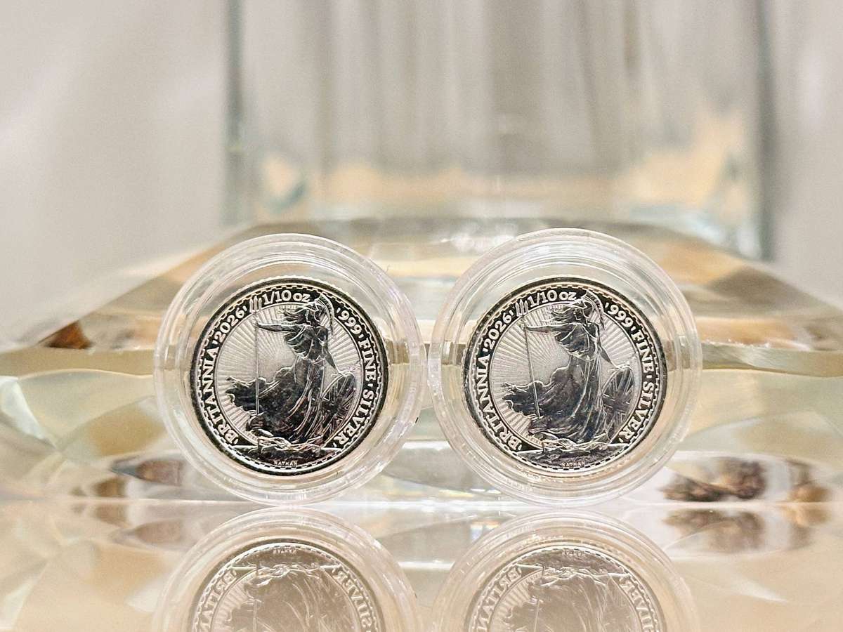 2026 Silver Britannia 1/10 Ounce Collectable Coin Set with Capsules
