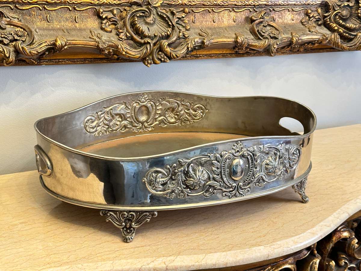 Beautiful Ornate Vintage Tray ( Large )