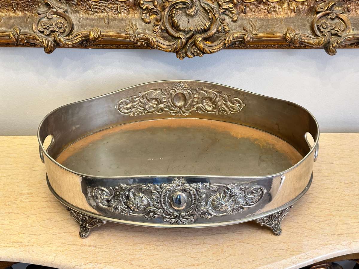 Beautiful Ornate Vintage Tray ( Large )
