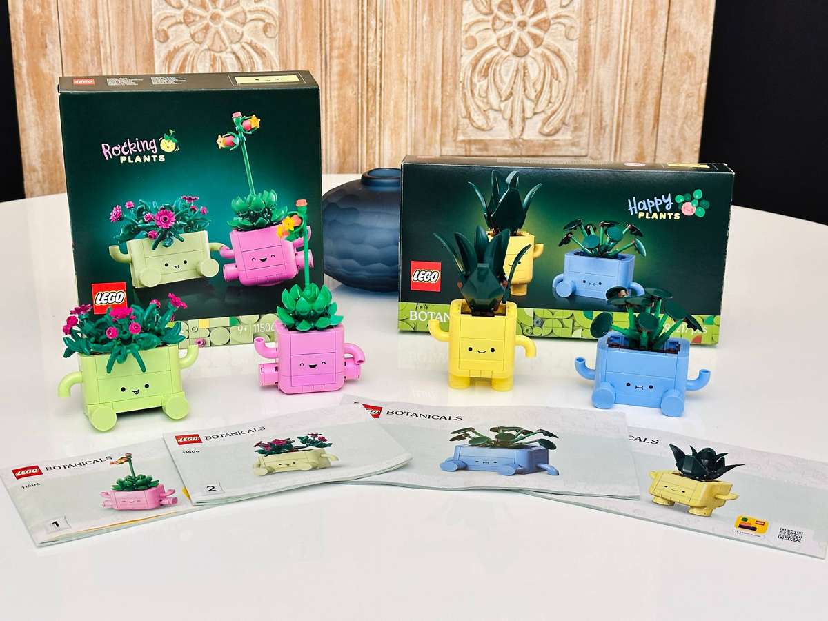 Lego Botanical Happy & Rocking Plant Collection with Original Boxes