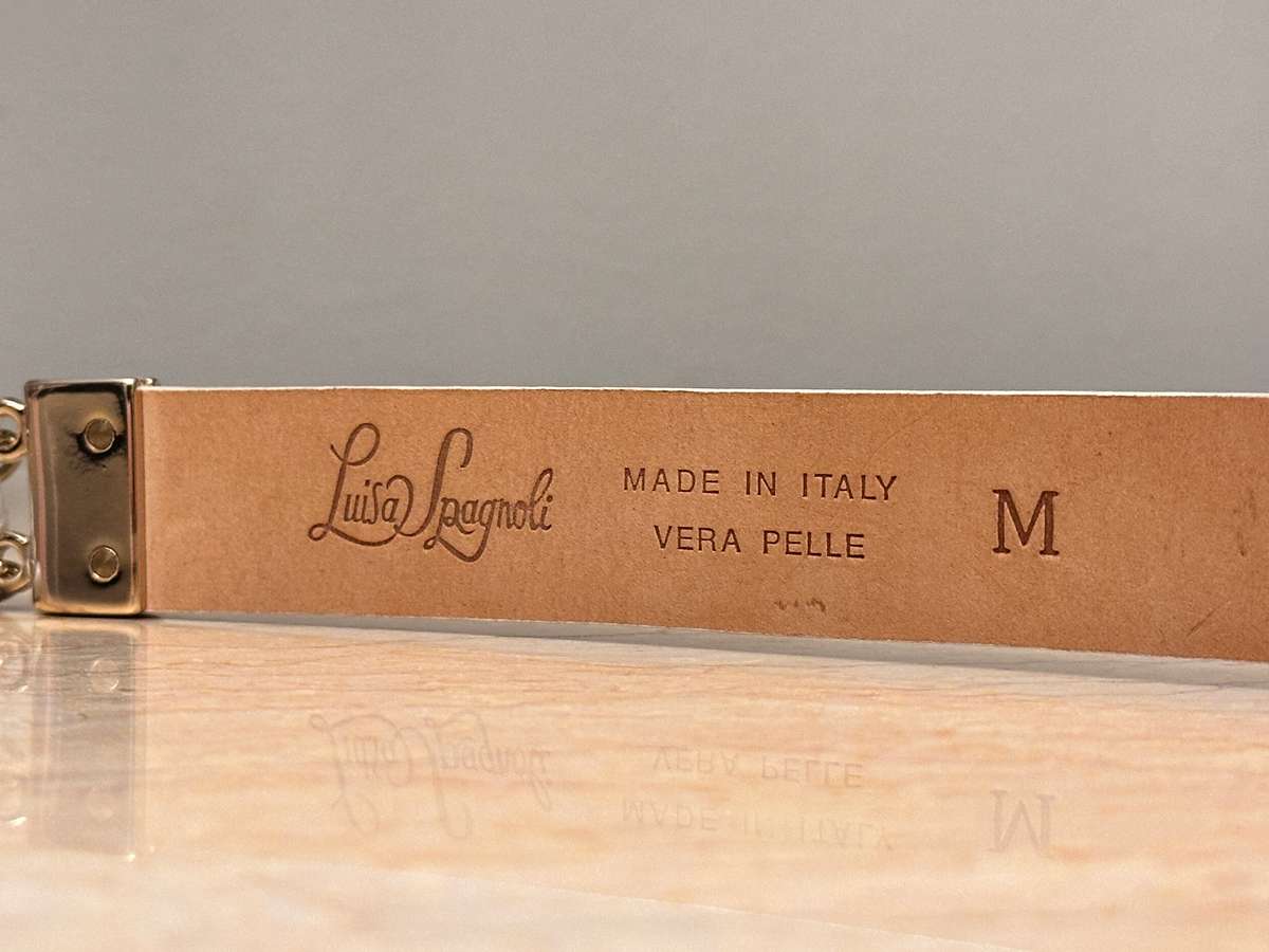 LUISA SPAGNOLI Exclusive Italian Ladies Leather Belt