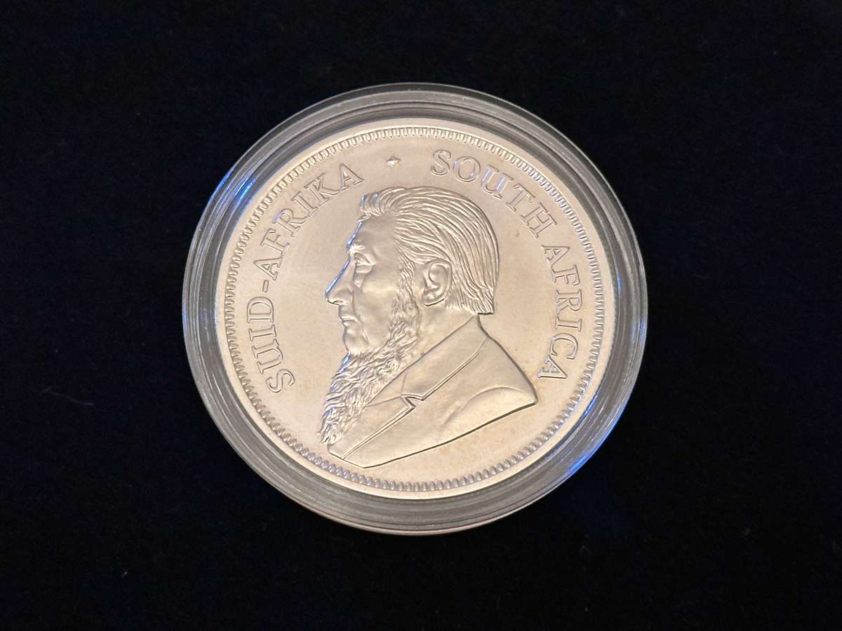 1x 2022 Silver KRUGERRAND in Capsule