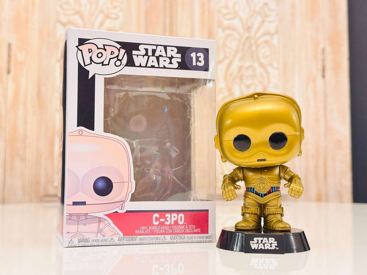 Star Wars C3P0 Retired Bobble Head Collectable with Original Box