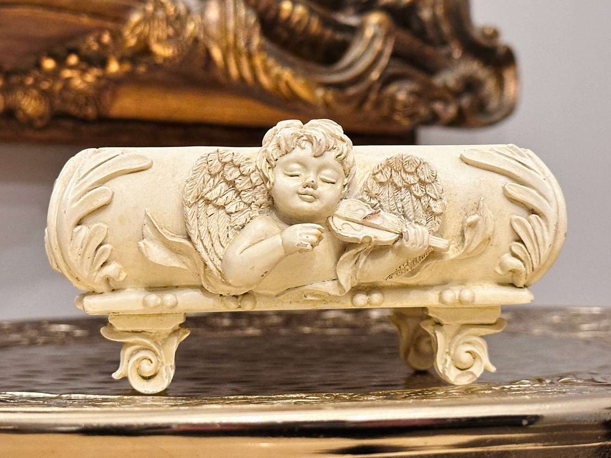 Exquisite Vintage Victorian Angel Statement Piece