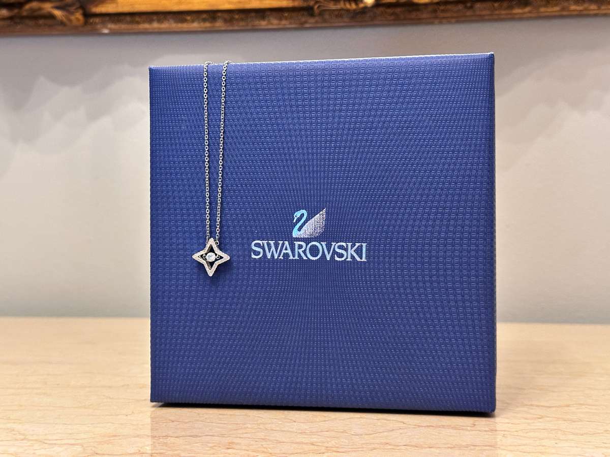 Swarovski Dangling Statement Necklace